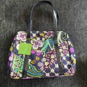 Like new frame satchel floral nightingale
